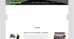 Desktop Screenshot of northstarscreensystems.com